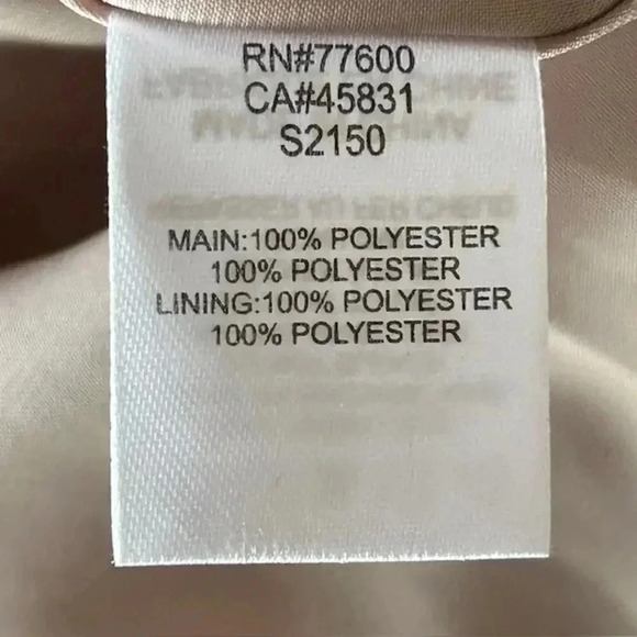 Saltwater Luxe Megan Mini Dress, Champagne with Light Gold Sequins, size Small - Picture 7 of 9